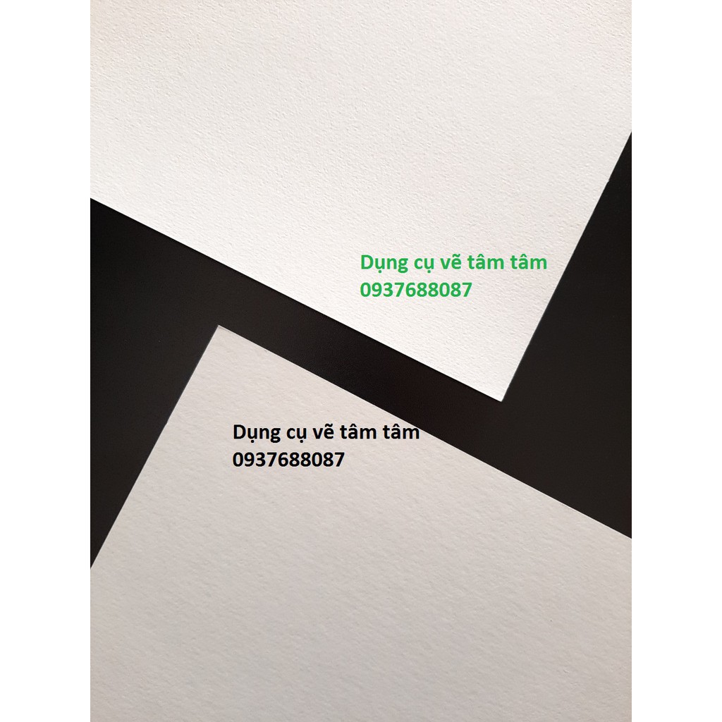 [ TÂM TÂM ]-Giấy vẽ màu nước Clairefontaine Etival Grain Fin cold press 300gsm-