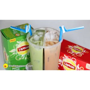 Hộp Trà Sữa Lipton Matcha 8 Gói x 17g