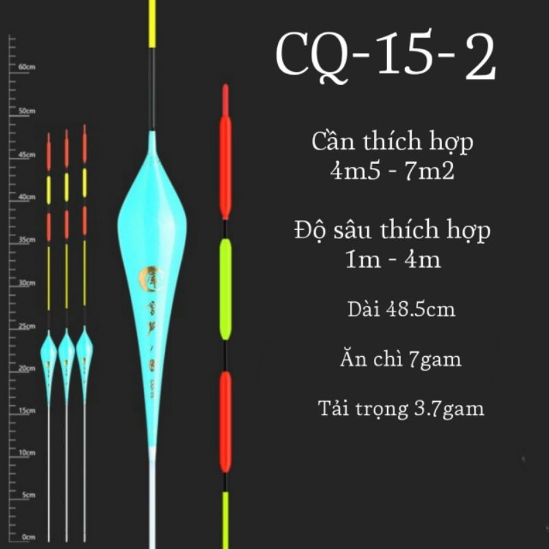 phao câu cá săn hàng từ 3g tới 7g , nano mã CQ