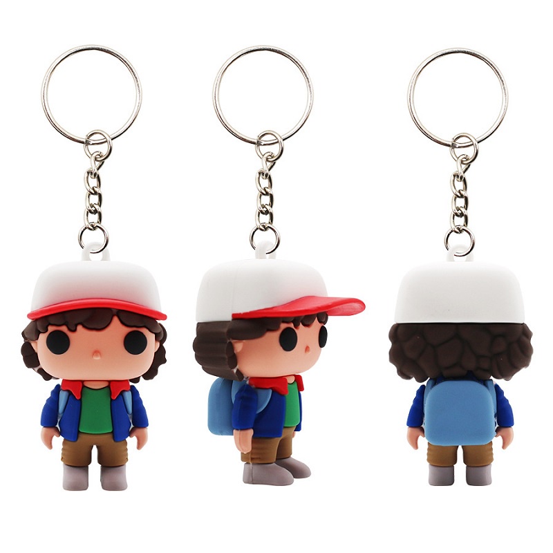 Móc Khóa Mô Hình Nhân Vật Phim Stranger Things Bằng PVC