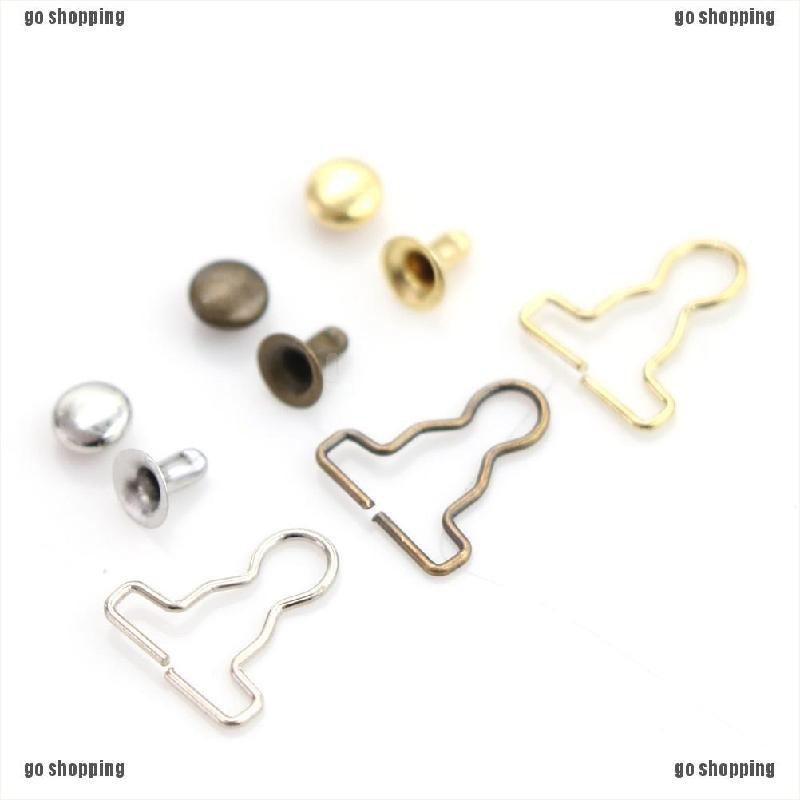 {go shopping}20 PCS Doll Clothes DIY Metal Buckle Mini 9mm fit for 1/6 BJD Doll Accessories