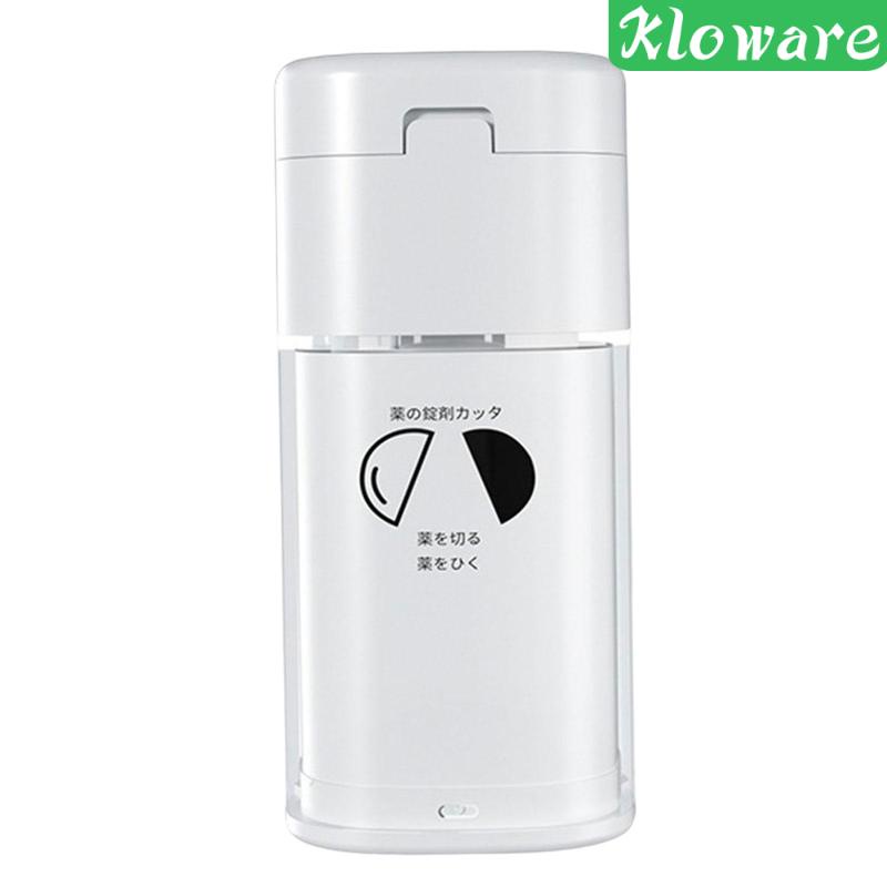 Dụng Cụ Nghiền Thuốc 4 Trong 1 Bằng Thép Không Gỉ Tiện Dụng