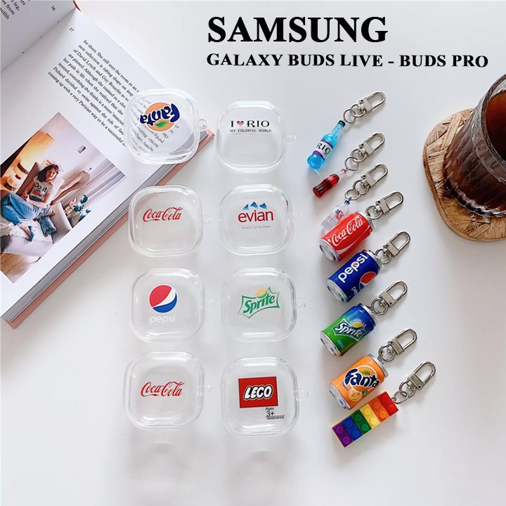 [BUDS PRO - BUDS LIVE] Ốp case trong suốt đẹp bảo vệ tai nghe Samsung Galaxy Buds Live - Buds pro