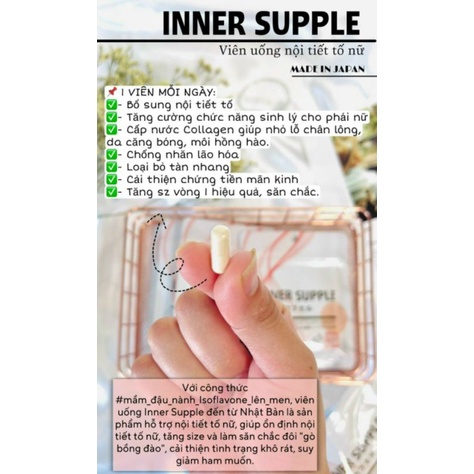 Tăng nội tiết tố Inner Supple Excellent Food Supplement