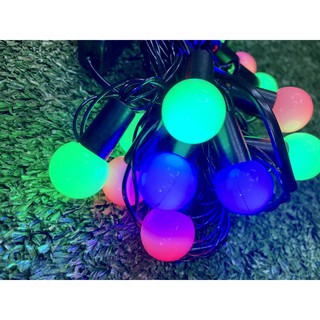 BỘ DÂY LED BI DÂY ĐEN CHỚP ĐỦ MÀU 5M
