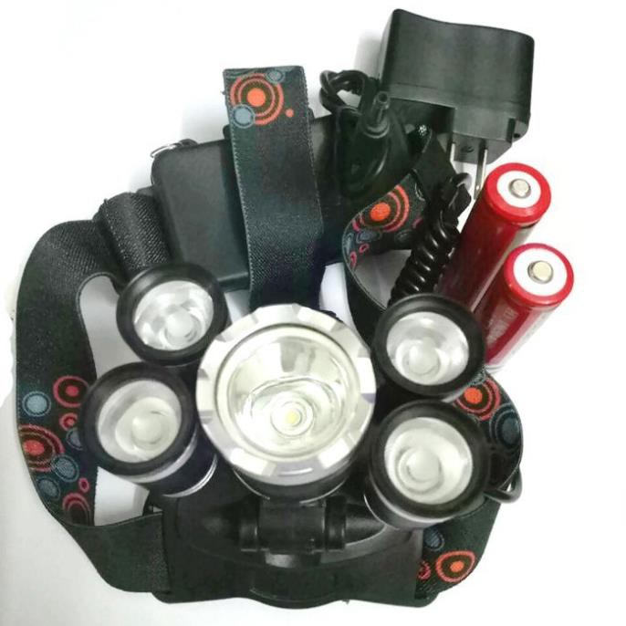 Đèn Pin Đội Đầu 5 Bóng ST2S697