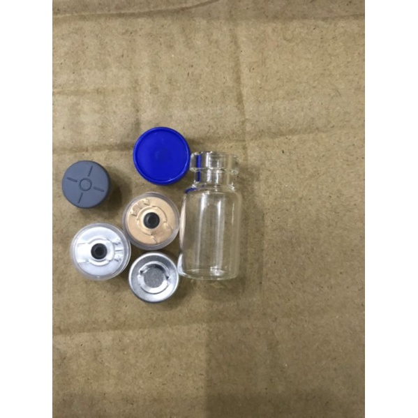 Vỏ chai lọ đựng dung dịch thuốc tiêm, lọ thủy tinh đựng thuốc tiêm, thuốc gà đá, thuốc thú y 2cc, 3cc