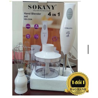 [Mẫu mới 2020] Máy xay đa năng sokany