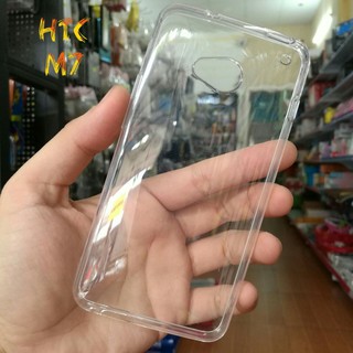 Ốp Lưng Dành Cho HTC One M7 Silicon Dẻo Mỏng 0.5mm Trong Suốt