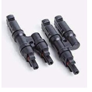 Giắc MC4 kết nối  pin năng lượng mặt trời MC4 2 vào 1