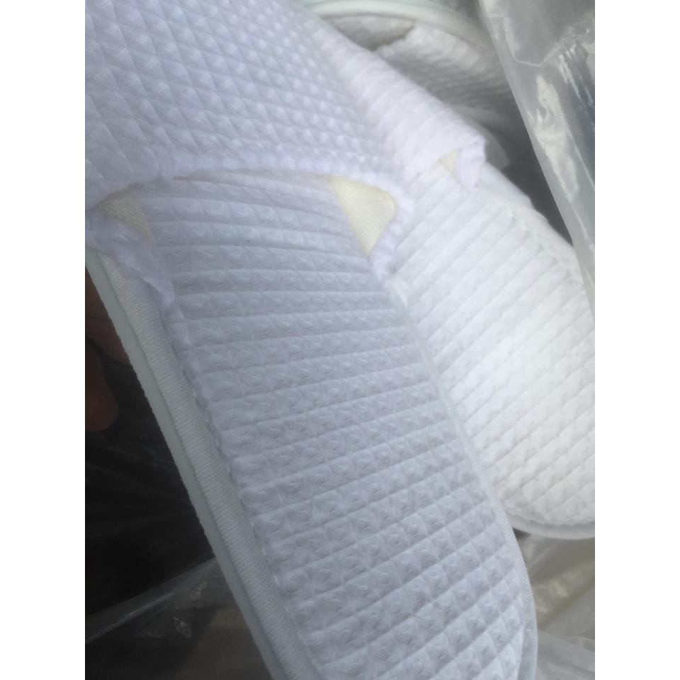 Dép bông Loại 1 - kẻ ô