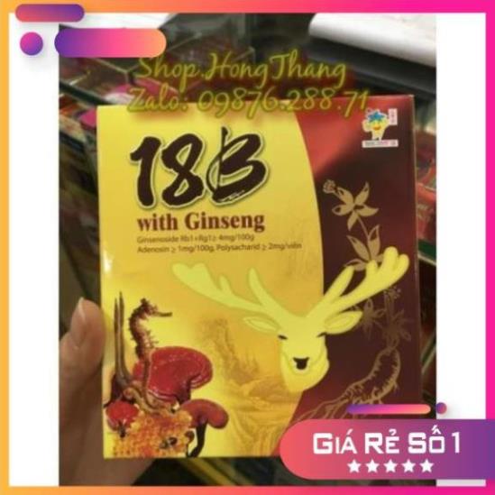 TPCNBlueStar Vitamin 18B With Ginseng hỗ trợ ăn ngon miệng ,bồi bổ cơ thể hàng chính hãng 100%