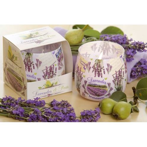 Nến thơm Bartek khử mùi hương Lavender
