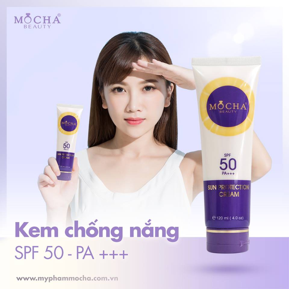 Kem chống nắng đa chức năng SPF 50PA+++ MOCHA