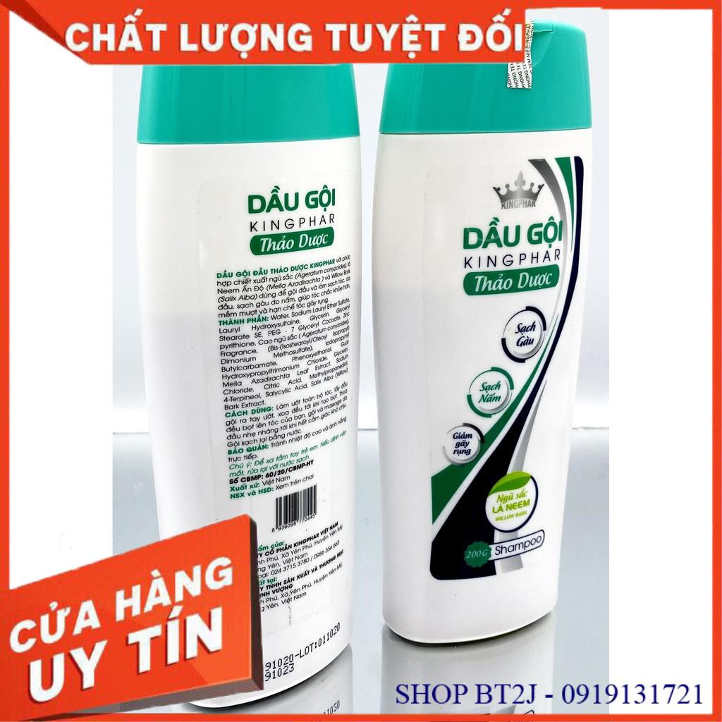 Dầu Gội Thảo Dược Kingphar