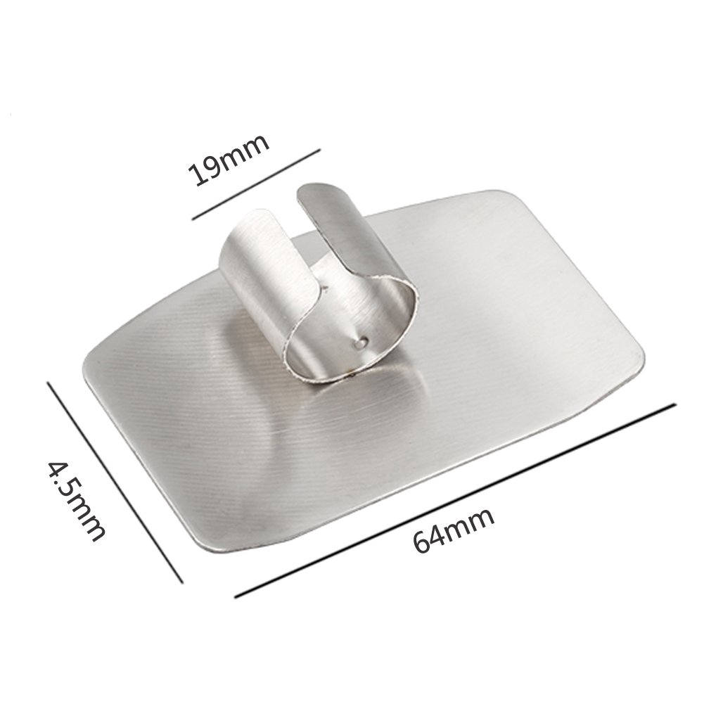 1 / 4 dụng cụ bảo vệ tay khi cắt thức ăn bằng thép không gỉ