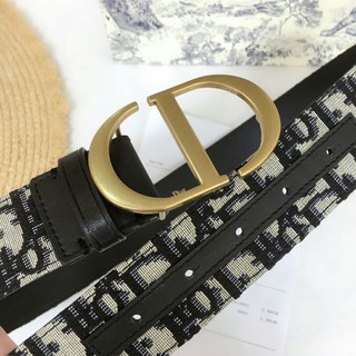 thắt lưng thời trang CD dior montaigne da thật cao cấp
