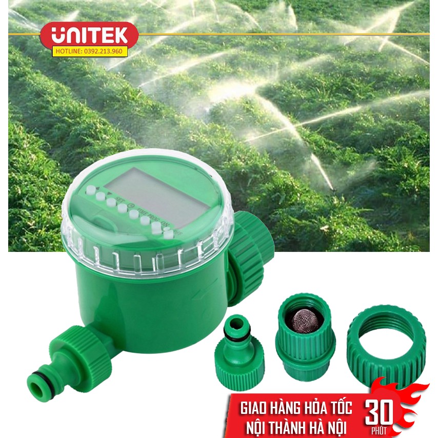 Đồng Hồ Hẹn Giờ Tưới Nước Cho Cây Cao Cấp