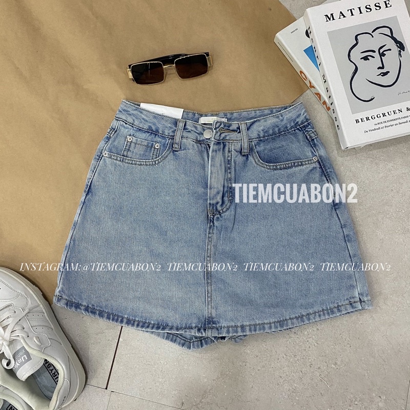 Quần jeans giả chân váy 8029