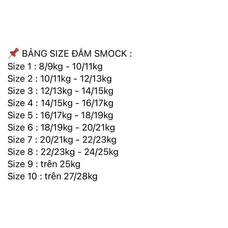 Đầm smock xanh size 7