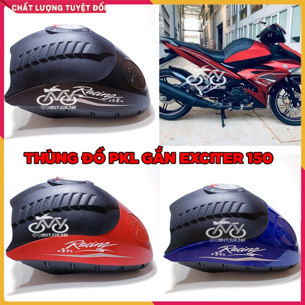 ✅ THÙNG ĐỒ KIỂU CHO EXCITER 150 CHÍNH HÃNG MOTOR ART ( full box ) ✅ Ảnh thật Sp