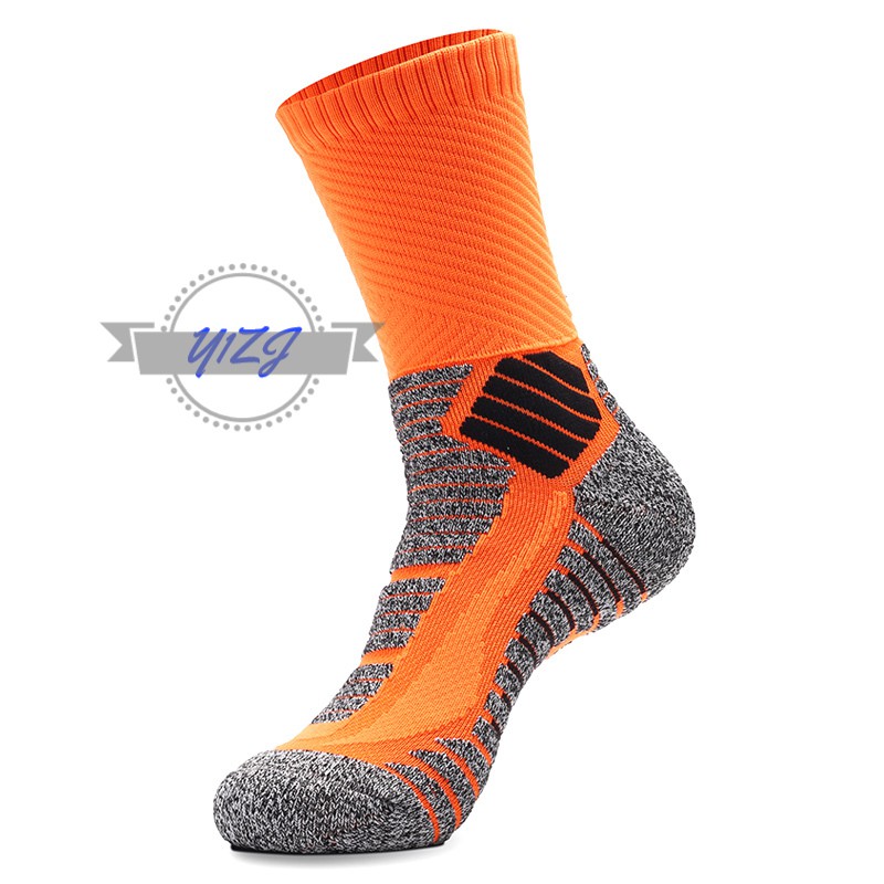 Cặp vớ thể thao bằng cotton thiết kế chống trượt tiện lợi hỗ trợ tập luyện bóng đá | BigBuy360 - bigbuy360.vn