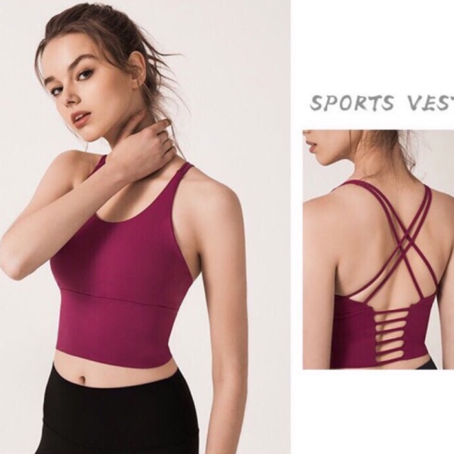 CROPTOP ĐAN LƯNG CAO CẤP