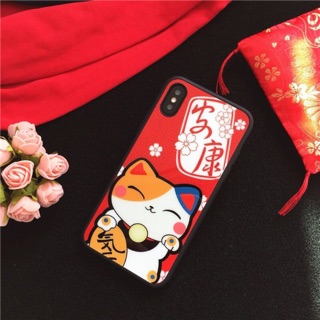 Ốp mèo thần tài cho iphone