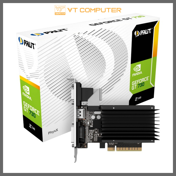 Card Màn Hình GT 730 / 2GB / Palit / Bảo Hành 36 Tháng