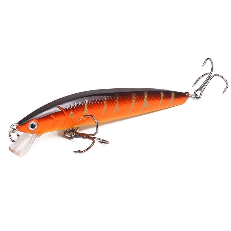 Mồi câu cá giả Minow dáng thon gọn nhựa ABS 9.5cm -8.5g
