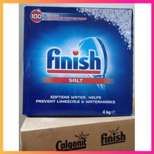 Muối rửa bát Finish Hộp 4kg tiết kiệm chi phí
