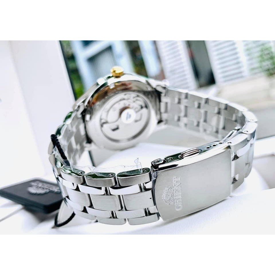 Đồng Hồ Nam Orient Automatic Mặt Đen Golden EYE 2 Automatic FAG03002B0 sang trọng size mặt 40mm - bảo hành 12 tháng