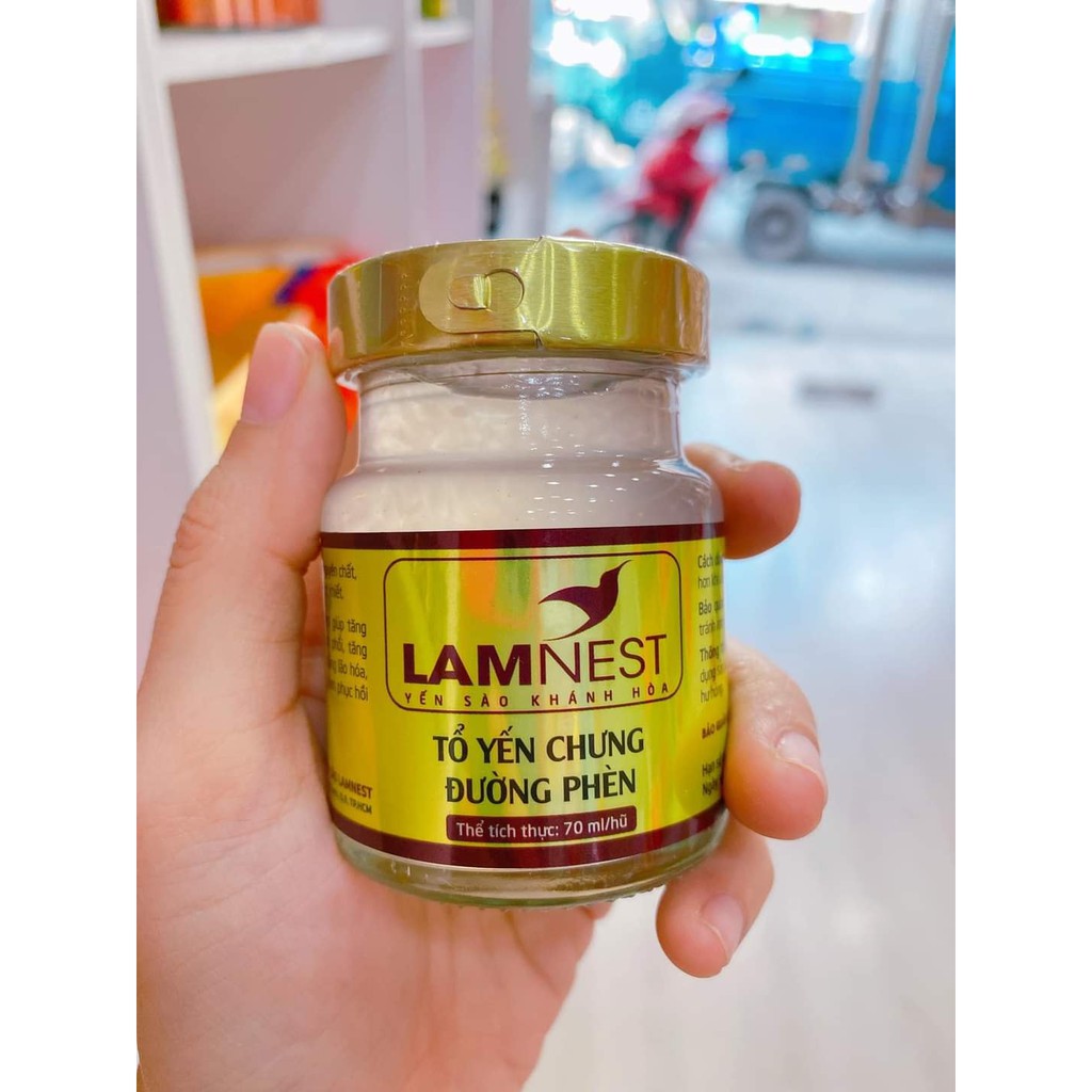 Tổ Yến Chưng Đường Phèn LamNest - 28% yến tươi nguyên chất - [Mua 10 tặng 1 - Mua 15 tặng 2 - Mua 20 tặng 3]