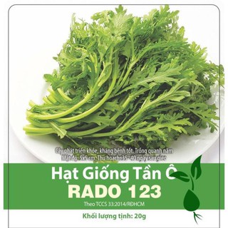 20G - Hạt Giống Rau Tần Ô