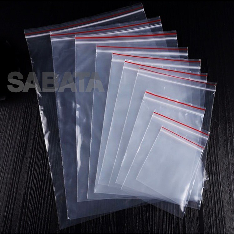 TÚI ZIPLOCK ĐÁY PHẲNG 100g các size