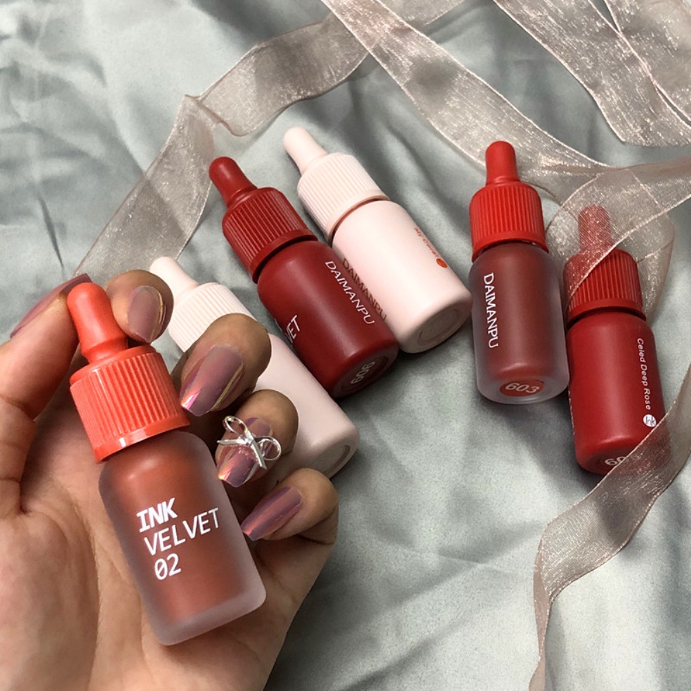 Daimanpu/Bayfree Chai Nhỏ Lipstick Velvet Matte Lip Bóng Chống Thấm Nước Bền Đẹp Không Dính Cốc Đỏ Gợi Cảm son Tint Sắc Tố Lipgloss Phụ Nữ Mỹ Phẩm Trang Điểm?