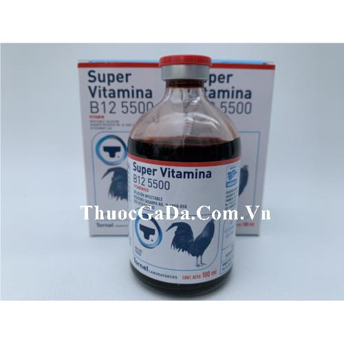 Thuốc Nuôi Gà Đá B 1 2 5 5 0 0 Bổ Sung Chất Dinh Dưỡng Cho Gà Đá (10ml)