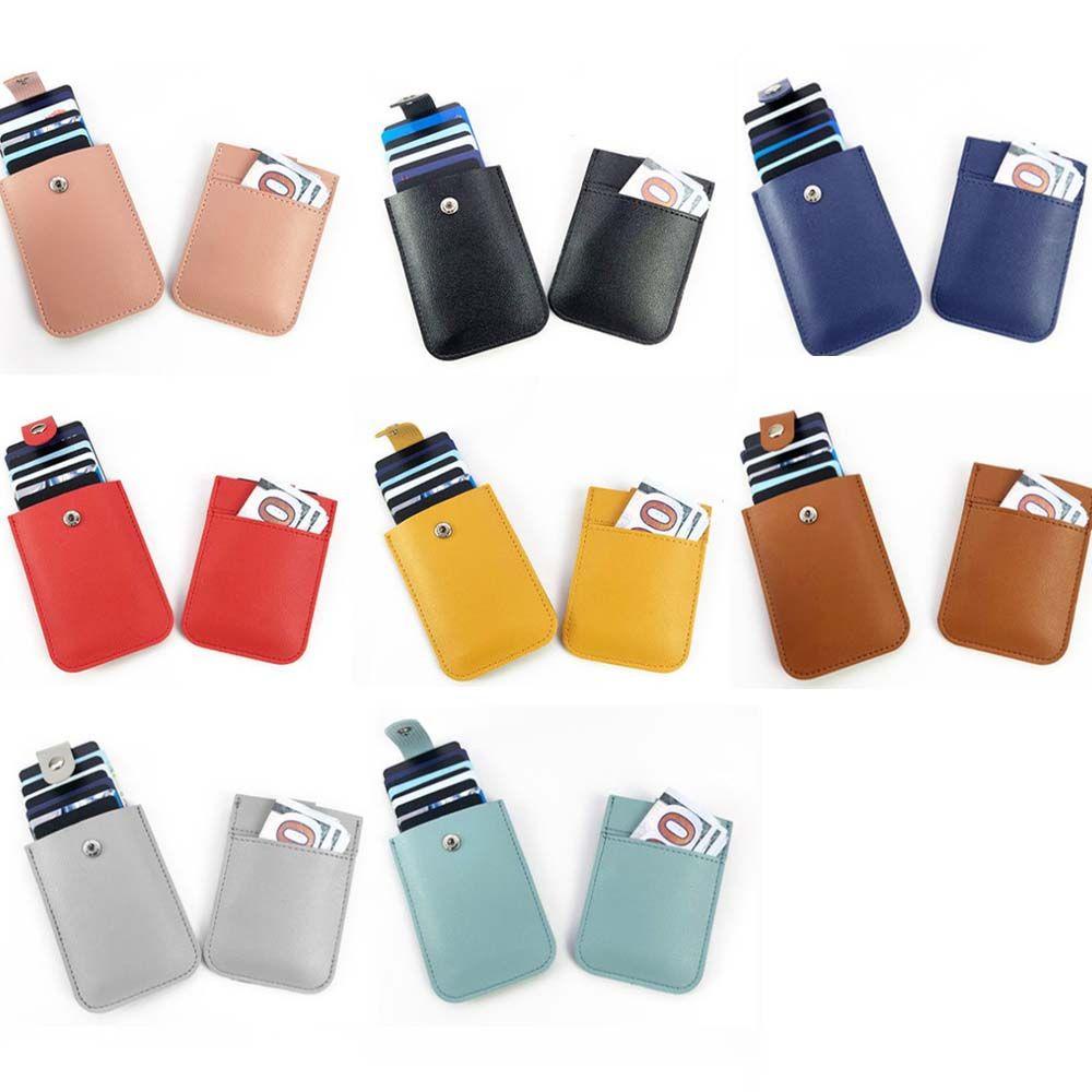 Ví Đựng Tiền Xu / Thẻ Bằng Da PU Nhỏ Gọn Thời Trang MXGOODS