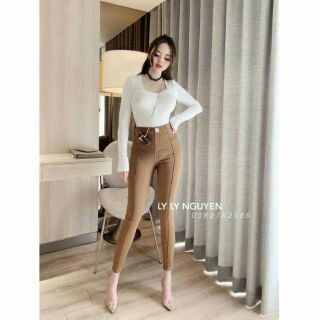 QUẦN BÒ GIẤY GÂN GIỮA 1 CÚC