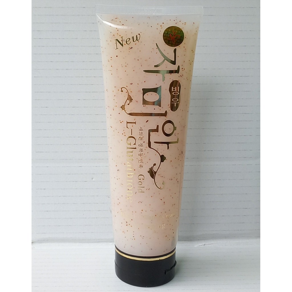Tẩy tế bào chết Body Gel Gold Whitening 350ml tẩy kỳ làm da trắng mịn, mờ vết thâm