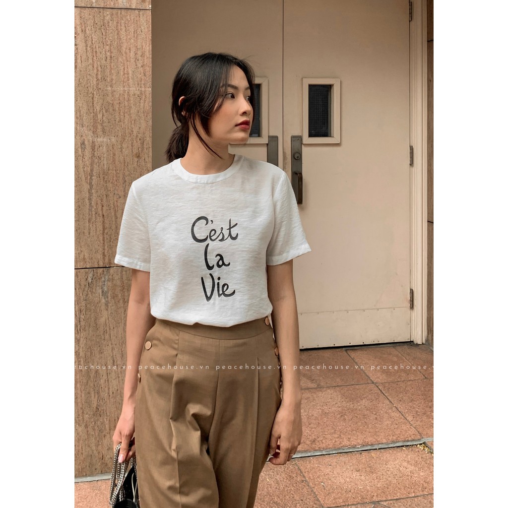 Quần baggy nút hông , Peace House Clothing