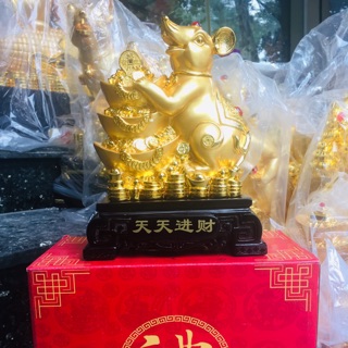 Tượng chuột vàng ngày tết 2020 ( Con Giáp ngày tết)