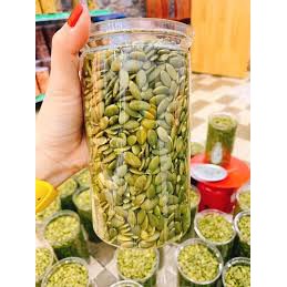Hạt Bí Xanh Đã Tách Vỏ Hủ pet 500g - Trai Đẹp Snack
