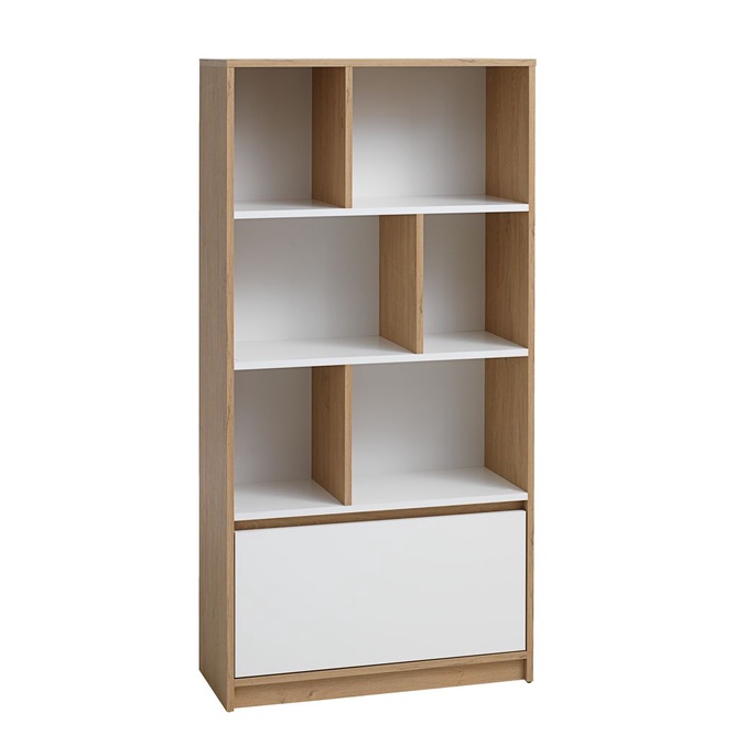 Kệ sách | JYSK Billund | gỗ công nghiệp | nhiều màu | R80xS33xC160cm