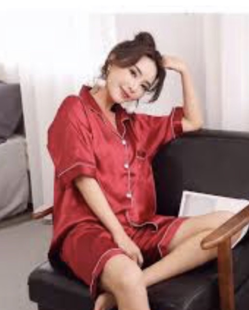 Pizama Luạ Cao Cấp - Sang Chảnh Quý Phái