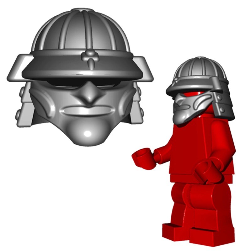 Phụ kiện Lego chính hãng Brickwarriors - Samurai helmet