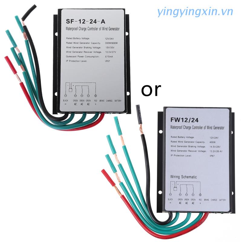 Bộ Điều Khiển Tuabin Gió YIN 600W 12V/24V