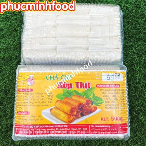 Chả Giò Đặc Biệt Nhân Thịt - Hộp 500gram