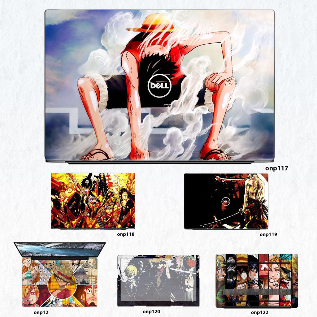 Skin dán Laptop Dell in hình One Piece _nhiều mẫu 13 (inbox mã máy cho Shop)