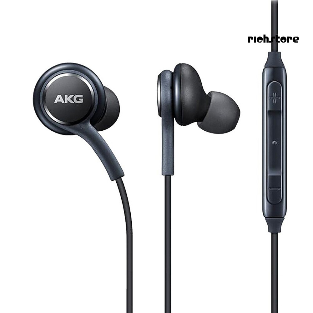 EJ_AKG Samsung S10 Plus S10E Portable HiFi Sports 3.5mm In-Ear Wired Earphones